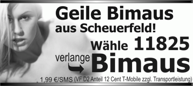 Geile Bimaus 21 J. - Sie sucht Sie - Coburg